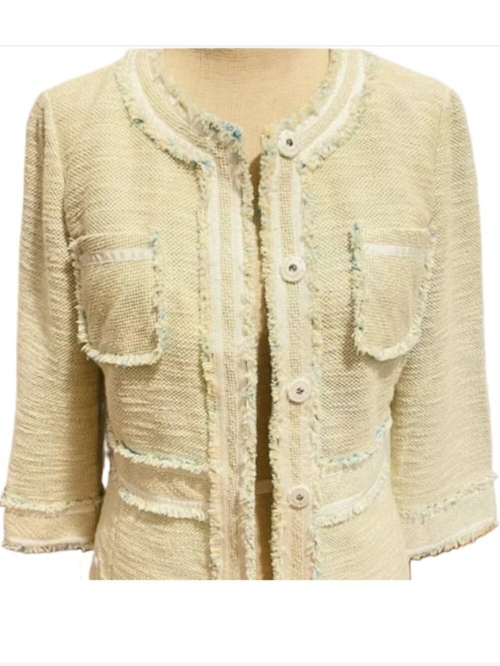 LAFAYETTE 148 | Lemon Drop Multi Tweed Jacket